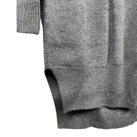 dkny Pure 100% Merino Grey Sweater Dress Size XP - Picture 4 of 7